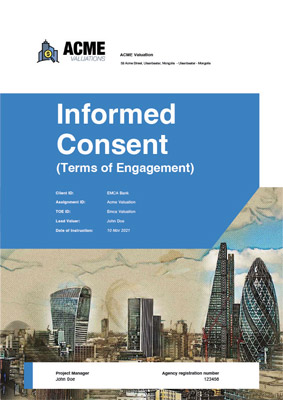 Informed Consent sample report