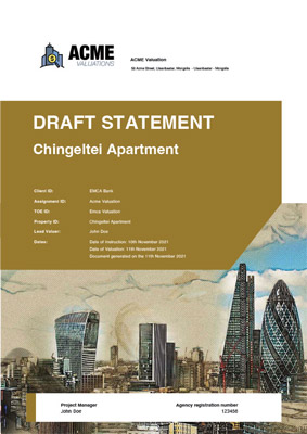 Draft Statement sample report