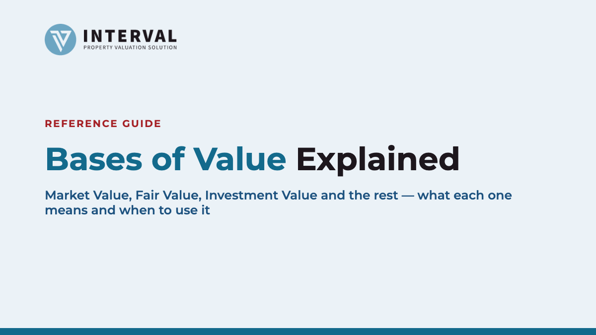 Bases of Value Explained: Market Value, Fair Value, Investment Value and the Rest