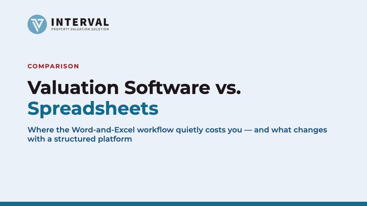 Valuation Software vs. Spreadsheets: When Excel and Word Stop Being Enough